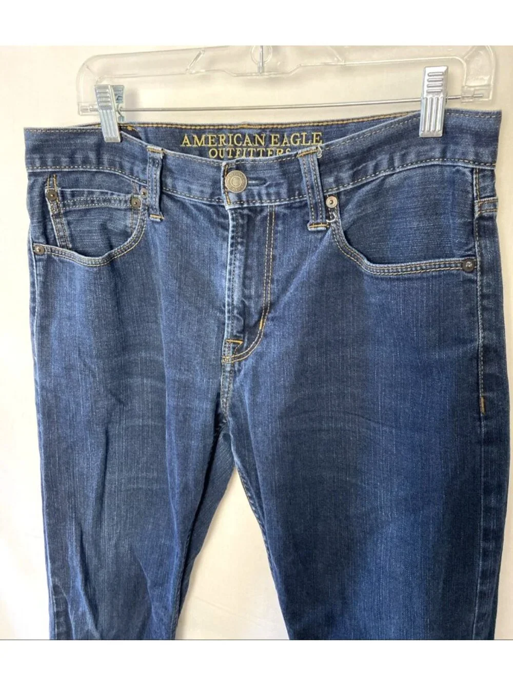 American Eagle Slim Jeans Mens sz 32 x 29 Blue Core Flex Stretch